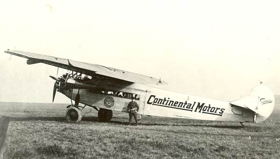 Fokker F-VII NC3908